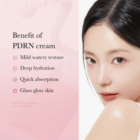 Medicube PDRN Pink Hyaluronic Moisturizing Cream 50ml - Khayest