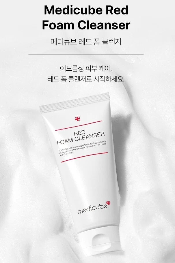Medicube Red Foam Cleanser 120ml - Khayest