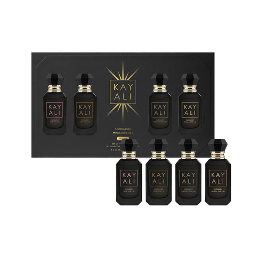 Kayali Oudgasm Miniature Set Intense Set Of 4 Perfume Set - Khayest