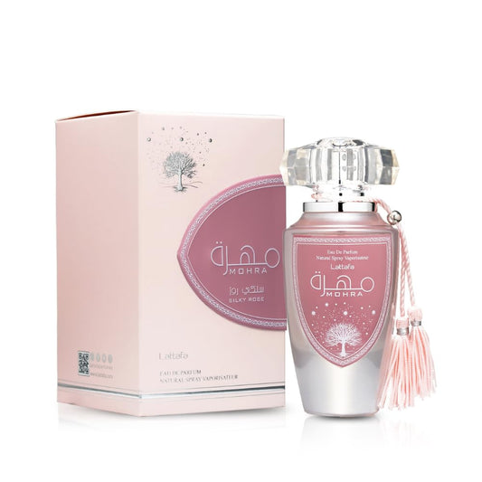 Lattafa Mohra Silky Rose EDP for Women 100ml - Khayest
