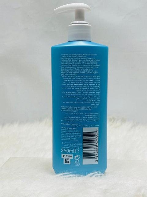 Neutrogena Hydro Boost Moisturizing Body Gel Cream 250ml - Khayest