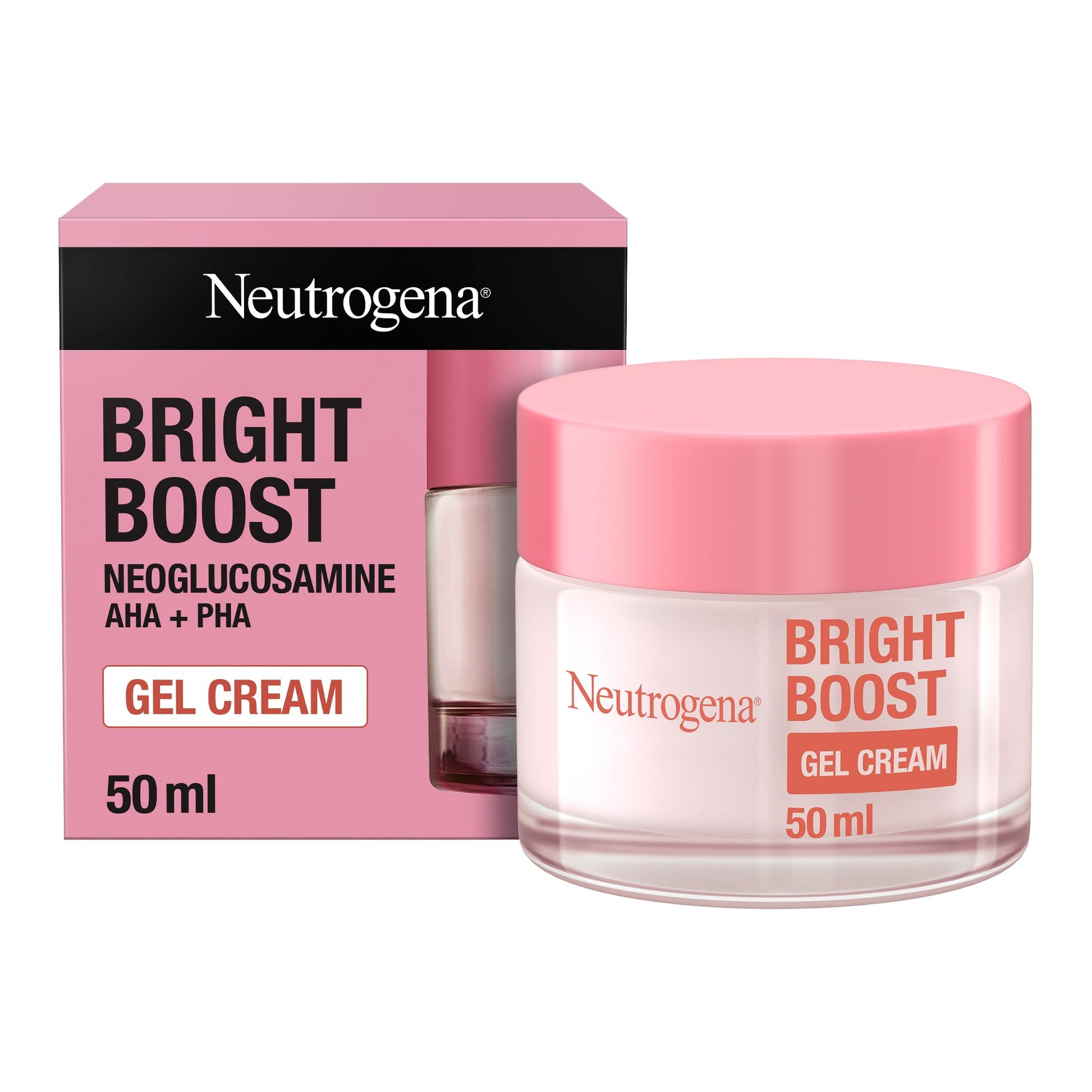 Neutrogena Bright Boost Face Gel Cream Moisturizer 50ml - Khayest