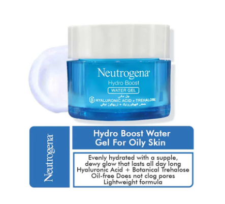 Neutrogena Hydro Boost Water gel Cream Face Moisturizer for Normal to Combination skin 50ml - Khayest