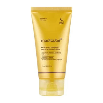 Medicube Kojic Acid Turmeric Night Wrapping Face Mask 75ml - Khayest