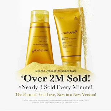 Medicube Kojic Acid Turmeric Night Wrapping Face Mask 75ml - Khayest