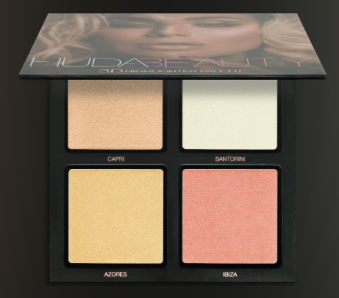 Huda Beauty Pink Sand Highlighter palette - Khayest