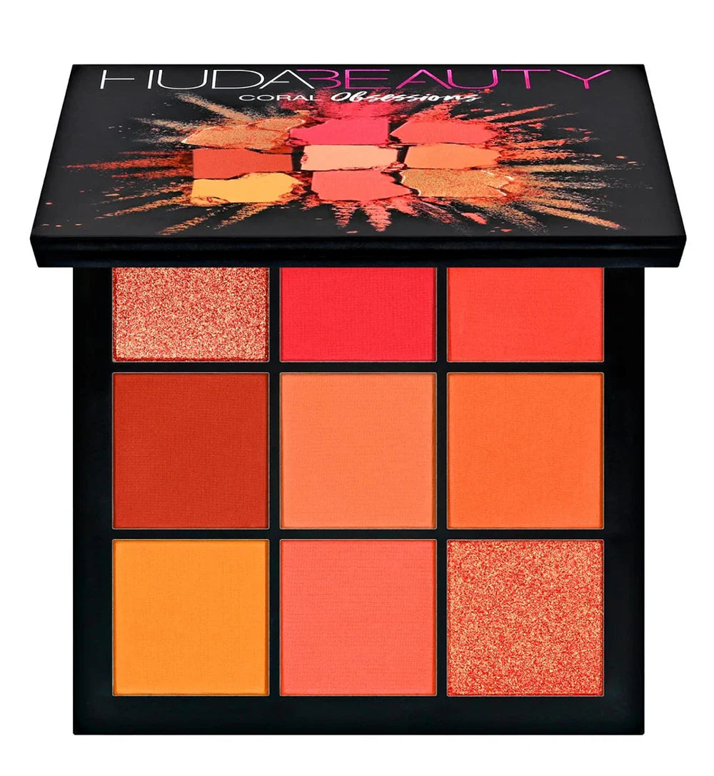 Coral obsessions eyeshadow palette by Hudabeauty - Khayest