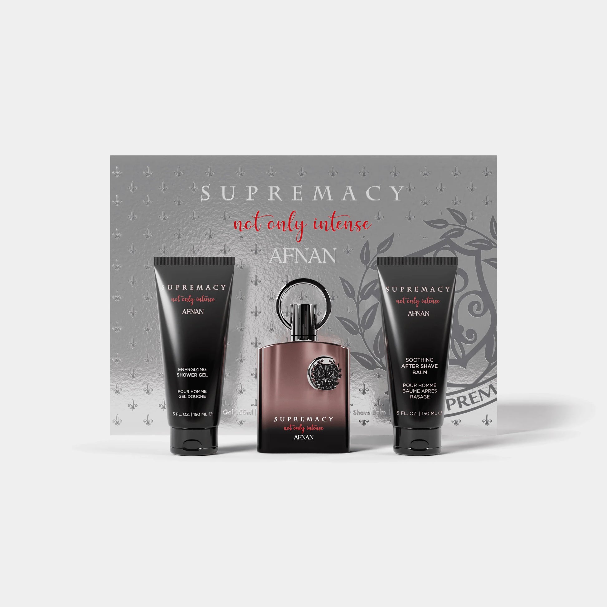 Afnan Supremacy Not only intense Gift Set for Men - Khayest