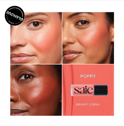 SAIE Blendable Liquid Cheek Dew Blush - Khayest