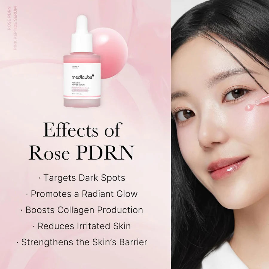 Medicube PDRN Pink Peptide Face Serum 30ml