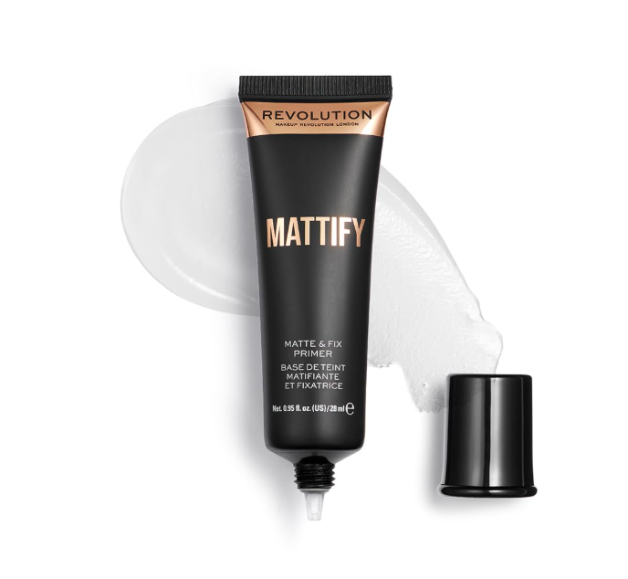 Makeup Revolution Mattify Matte & Fix Makeup Primer 28ml - Khayest