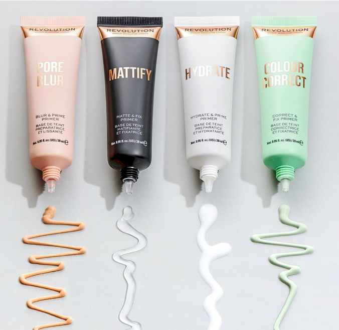 Makeup Revolution Mattify Matte & Fix Makeup Primer 28ml - Khayest