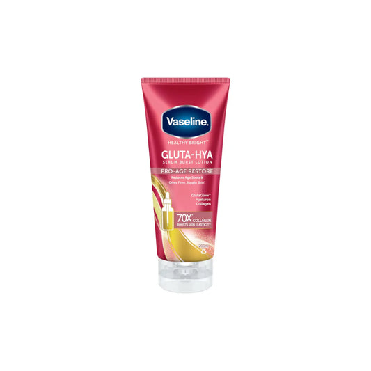 Vaseline Healthy Bright Gluta-Hya Pro-Age Restore Serum Burst Lotion - Khayest