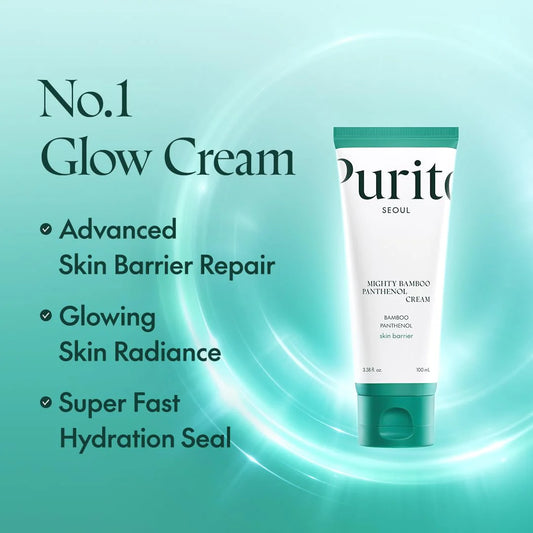 Purito Mighty Bamboo Panthenol Cream 100Ml - Khayest