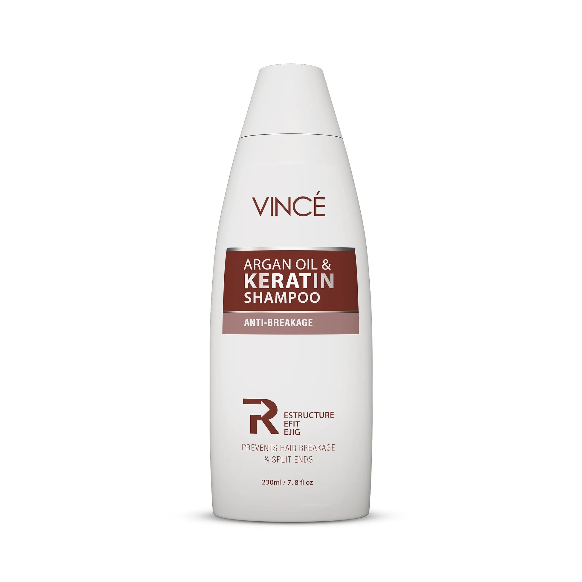 Vince Argan Oil & Keratin Hair Shampoo 230ml - Khayest