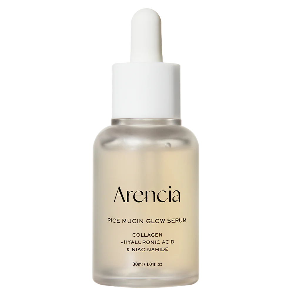 Arencia Rice Mucin Glow Face Serum 30ml - Khayest