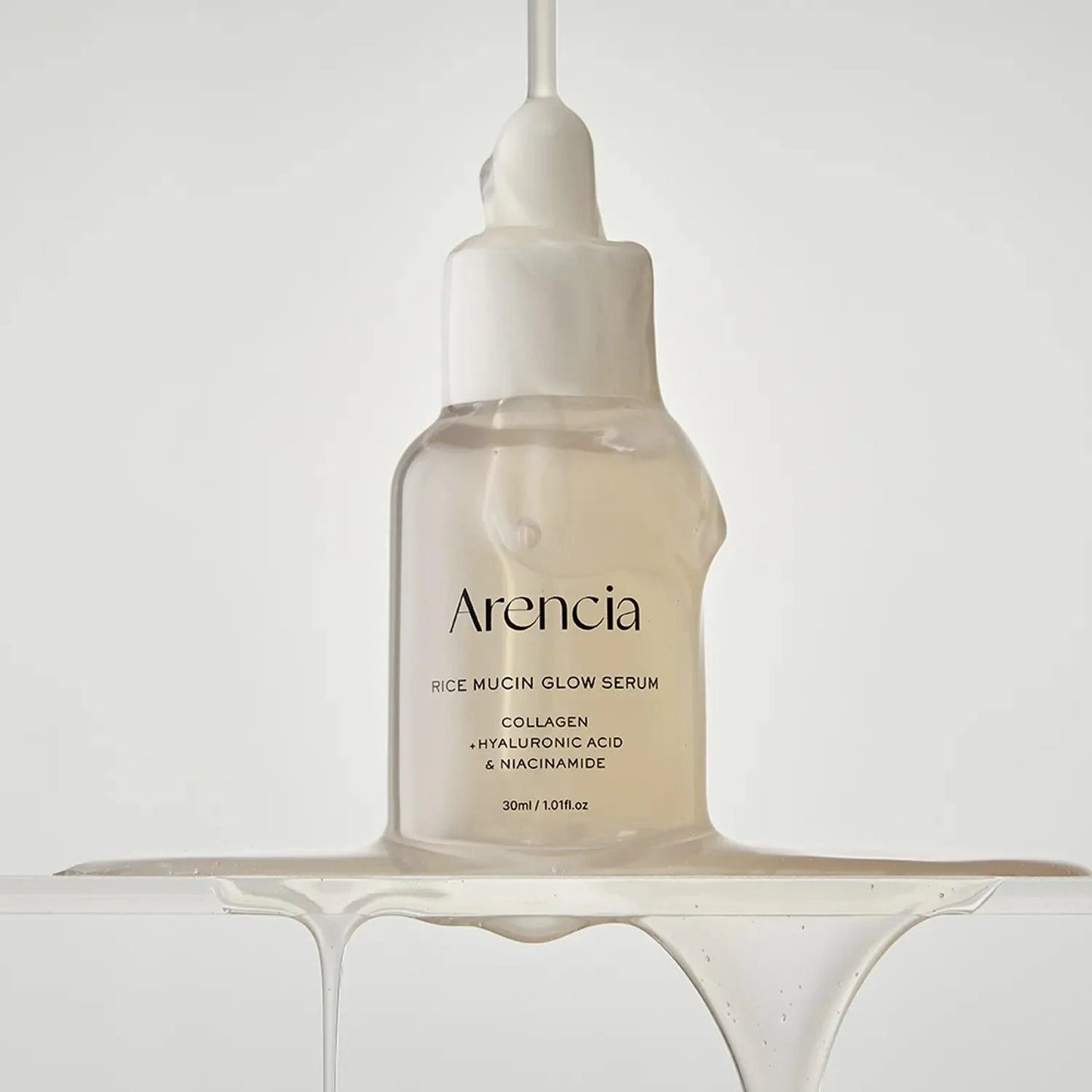 Arencia Rice Mucin Glow Face Serum 30ml - Khayest