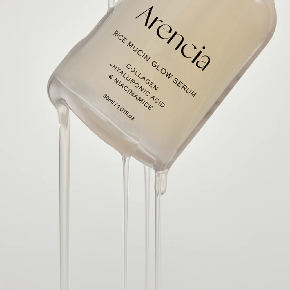 Arencia Rice Mucin Glow Face Serum 30ml - Khayest