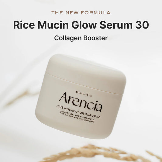 Arencia Radiance Formula Rice Mucin Glow Serum 50g – Deep Hydration & Luminous Skin