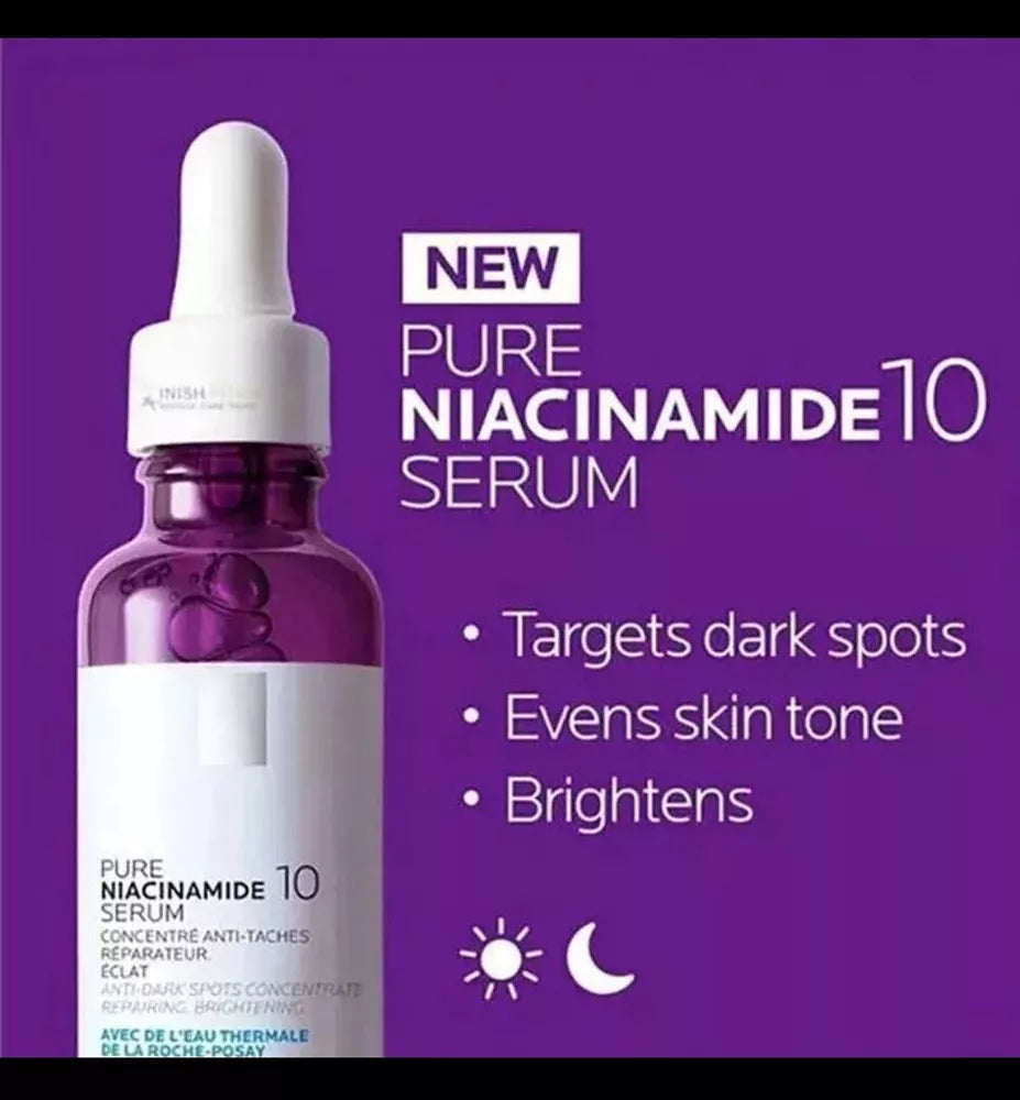 La Roche Posay Pure Niacinamide 10 Anti Dark Spots Face Serum 30ml - Khayest