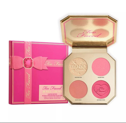 Too Faced Jewel Crush Blush and Highlighter Face Palette - Khayest