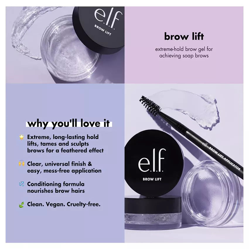 E.L.F Brow Lift Clear Eyebrow Shaping Wax - Khayest