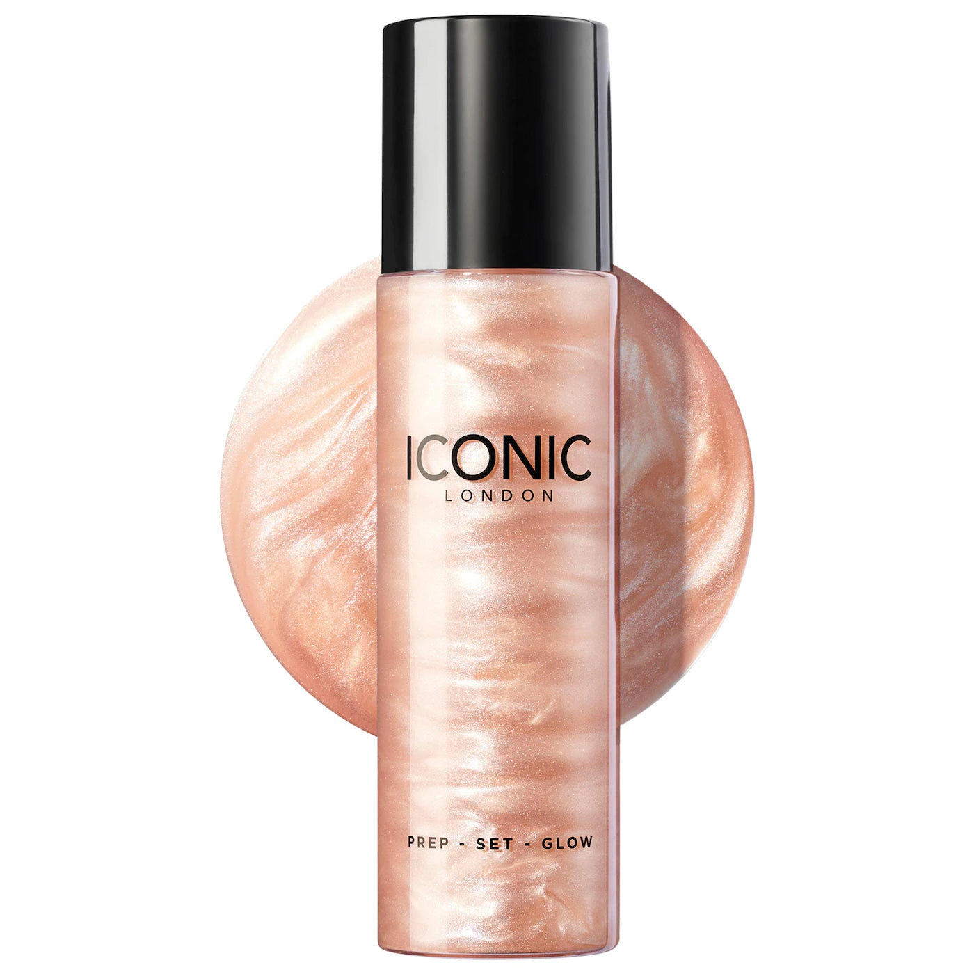 Iconic London Prep Set Glow Hydrating Glowy Setting Spray 120ml - Khayest