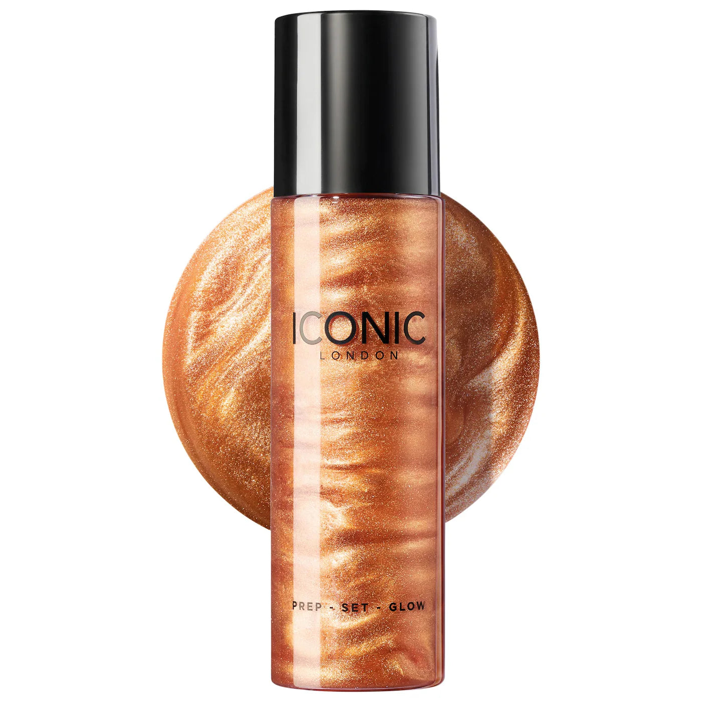 Iconic London Prep Set Glow Hydrating Glowy Setting Spray 120ml - Khayest