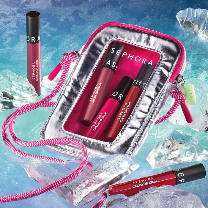 Sephora Cream Lip Stain Liquid Lipstick Set - Khayest