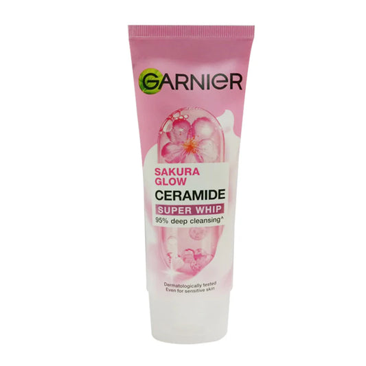 Garnier Sakura Glow Ceramide Super Whip 100Ml - Khayest