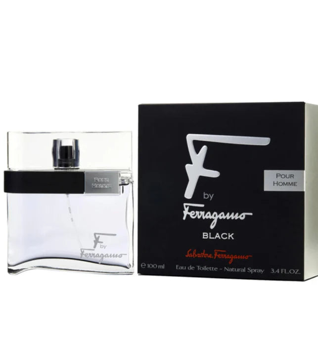 Salvatore Ferragamo "F" Pour Homme Black EDT 100ml - Khayest