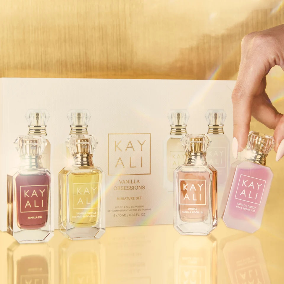 Kayali Vanilla Miniature Obsessions 4 x 10 ml – Vanilla EDP Mini Set - Khayest