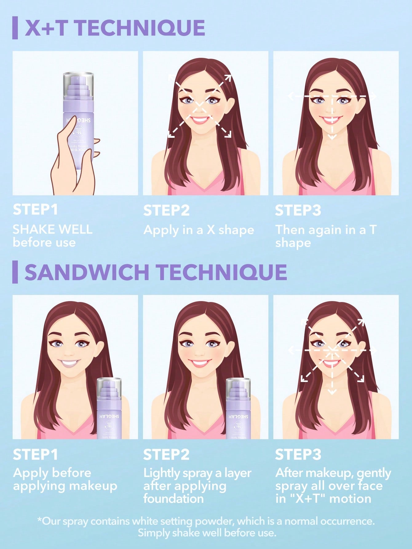 SHEGLAM Lock'd In Setting Spray 55ml - Khayest