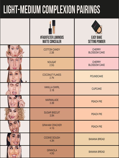 Huda Beauty FauxFilter Luminous Matte Concealer - Khayest