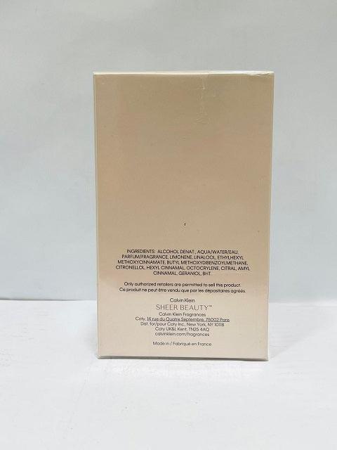 Sheer Beauty By Calvin Clein Eau De Toilette For Women 100ml - Khayest