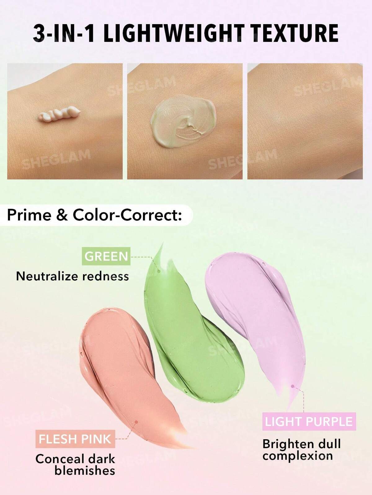 Sheglam Triple Threat Correcting Primer 30ml - Khayest