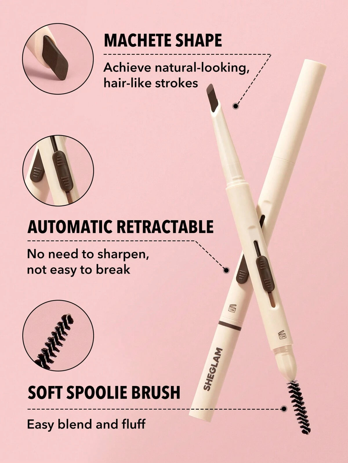 Sheglam Better Brows Long Lasting Eyebrow Pencil - Khayest