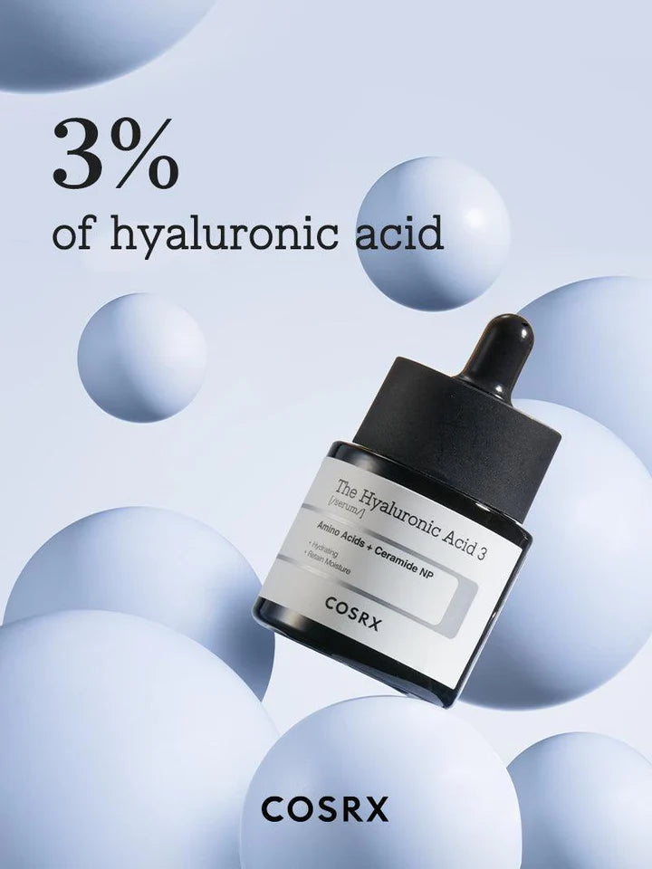 COSRX The Hyaluronic Acid 3 Serum 20ml - Khayest