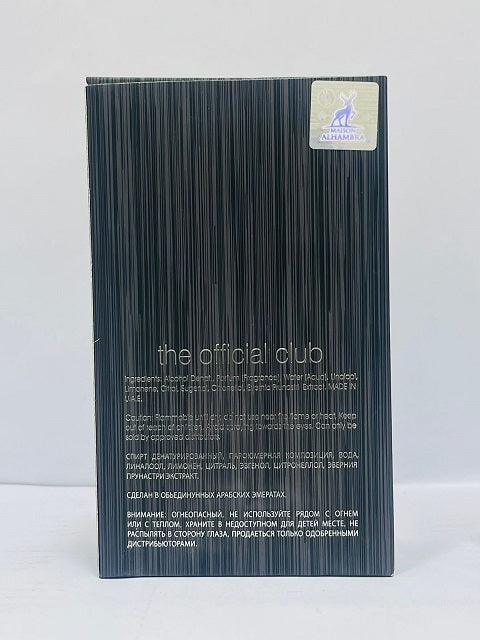 The Official Club Intense By Maison Alhambra Eau DE Parfum For Men Perfume 100ml - Khayest