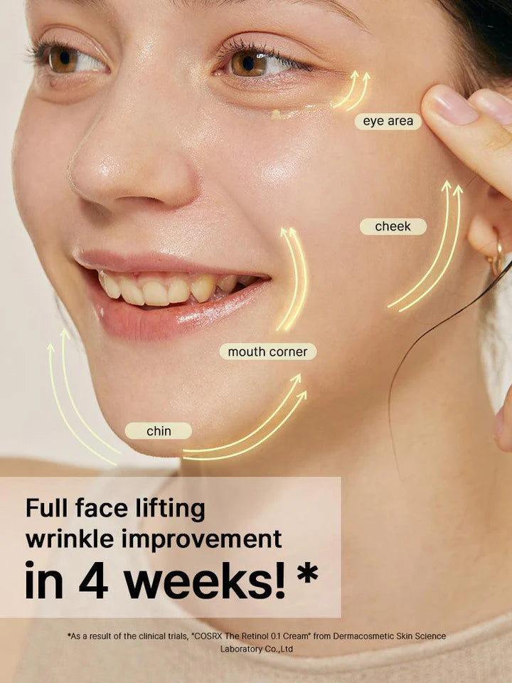 COSRX The Retinol 0.1 Super Vitamin E + Panthenol Cream 20ml - Khayest