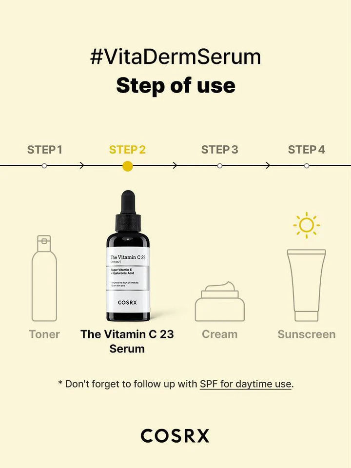 COSRX The Vitamin C 23 Face Serum - Khayest