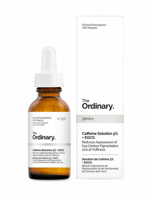 The Ordinary Caffeine Solution 5% + EGCG Face Serum 30ml - Khayest