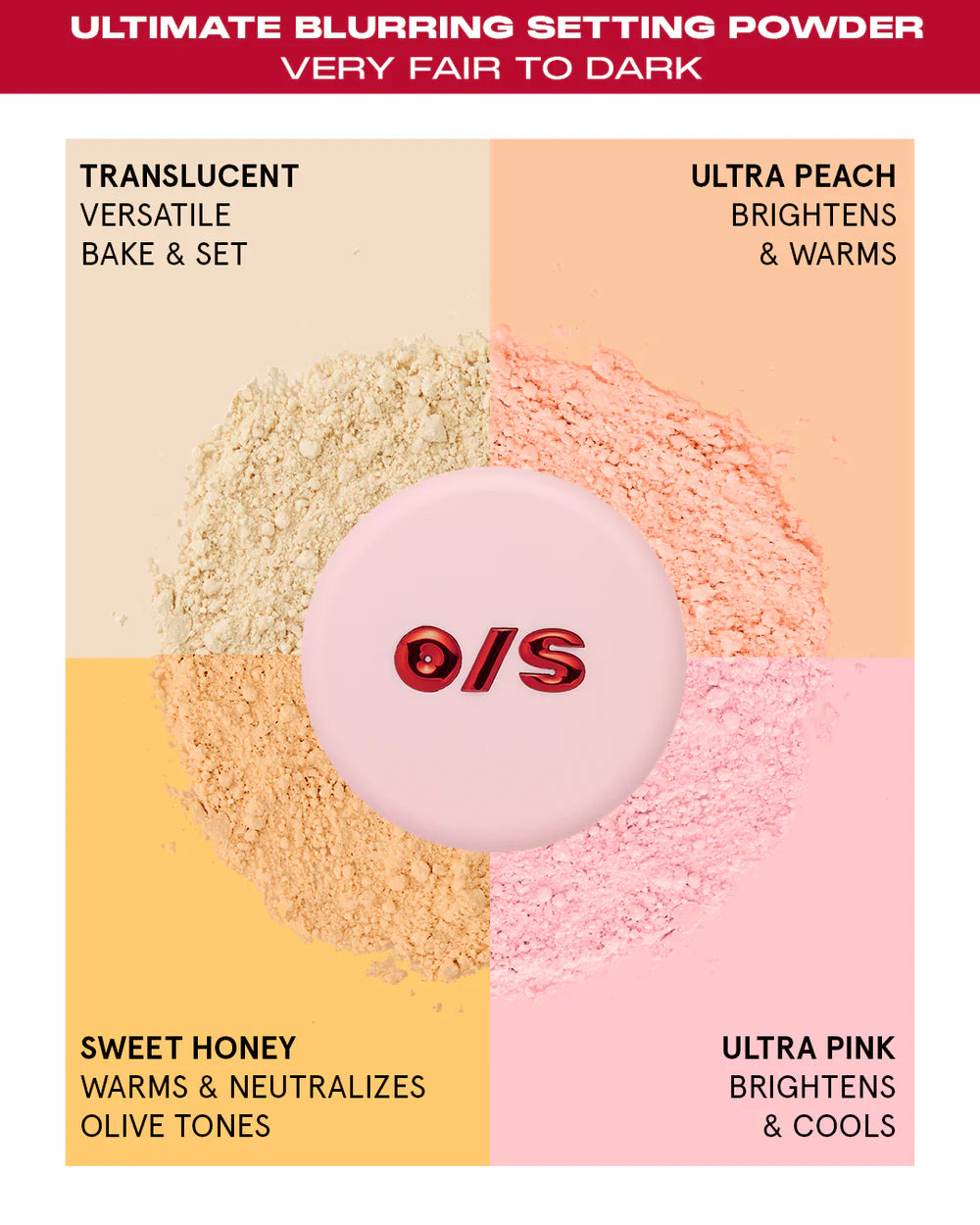 One Size by Patrik Star Ultimate Blurring Setting Powder Translucent Full size