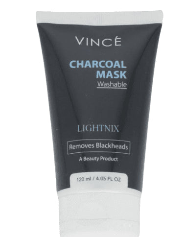 Charcoal Mask Washable By Vince 120ml - Khayest