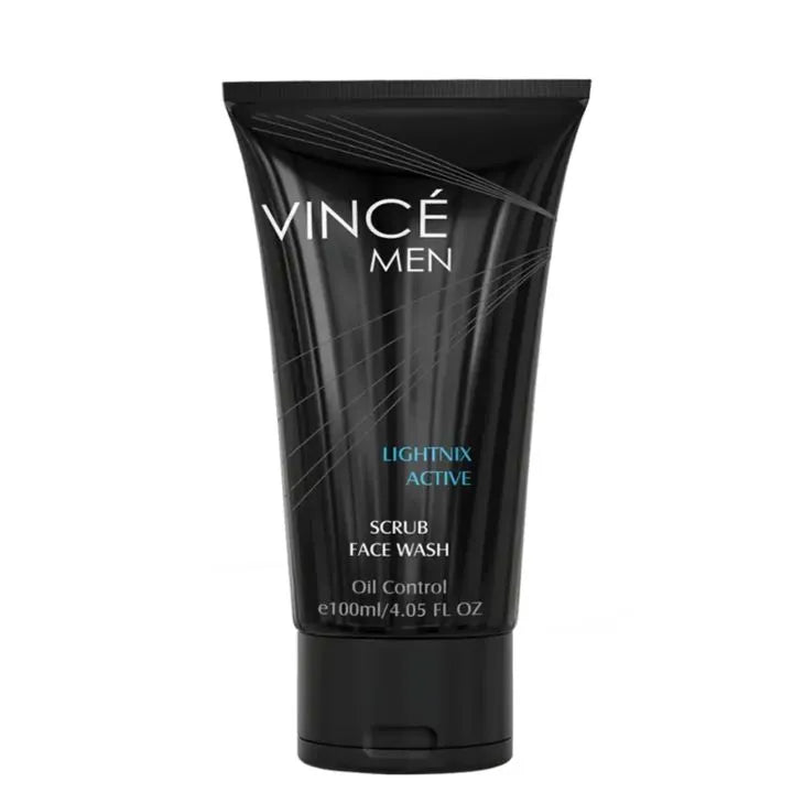 Vince men Lightnix Active scrub Facewash 120ml - Khayest