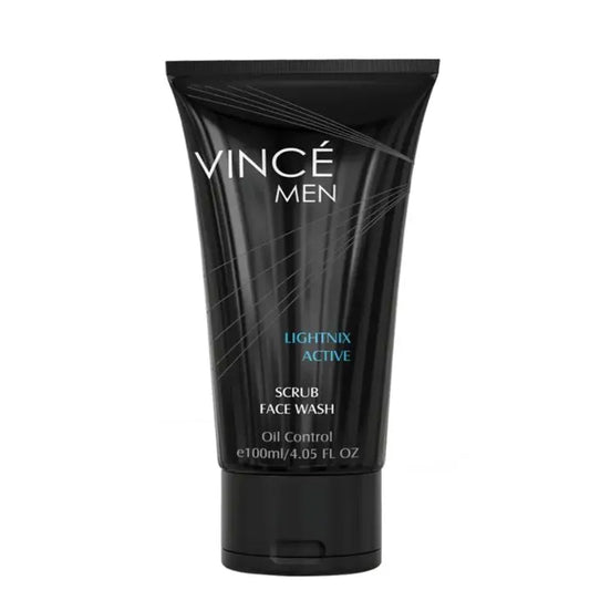 Vince men Lightnix Active scrub Facewash 120ml - Khayest