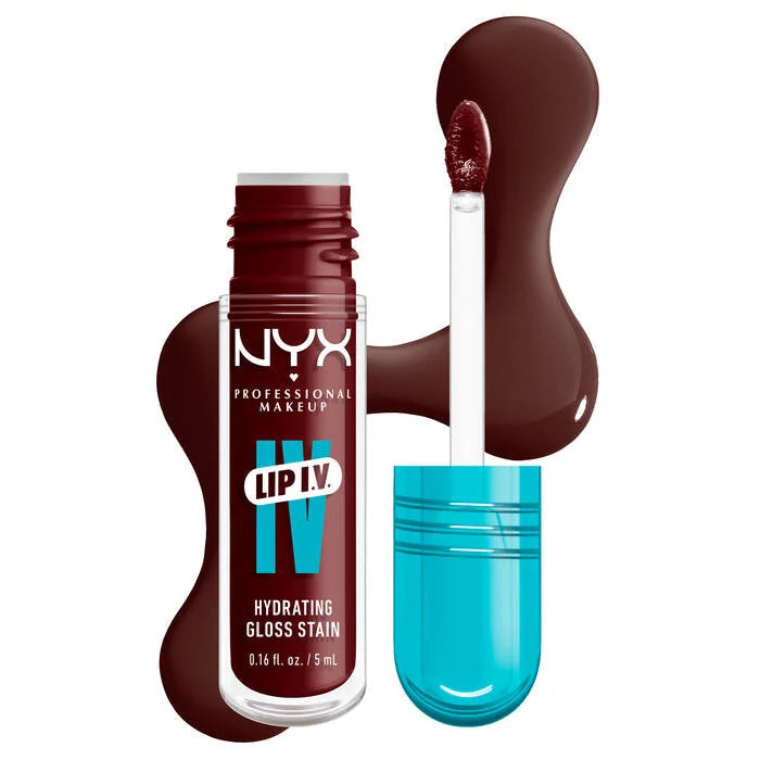 NYX Lip I.V. Hydrating Lip Gloss Stain - Khayest