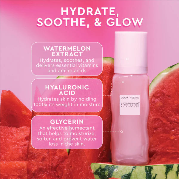 Glow Recipe Watermelon Glow Pink Juice Moisturizer 50ml - Khayest