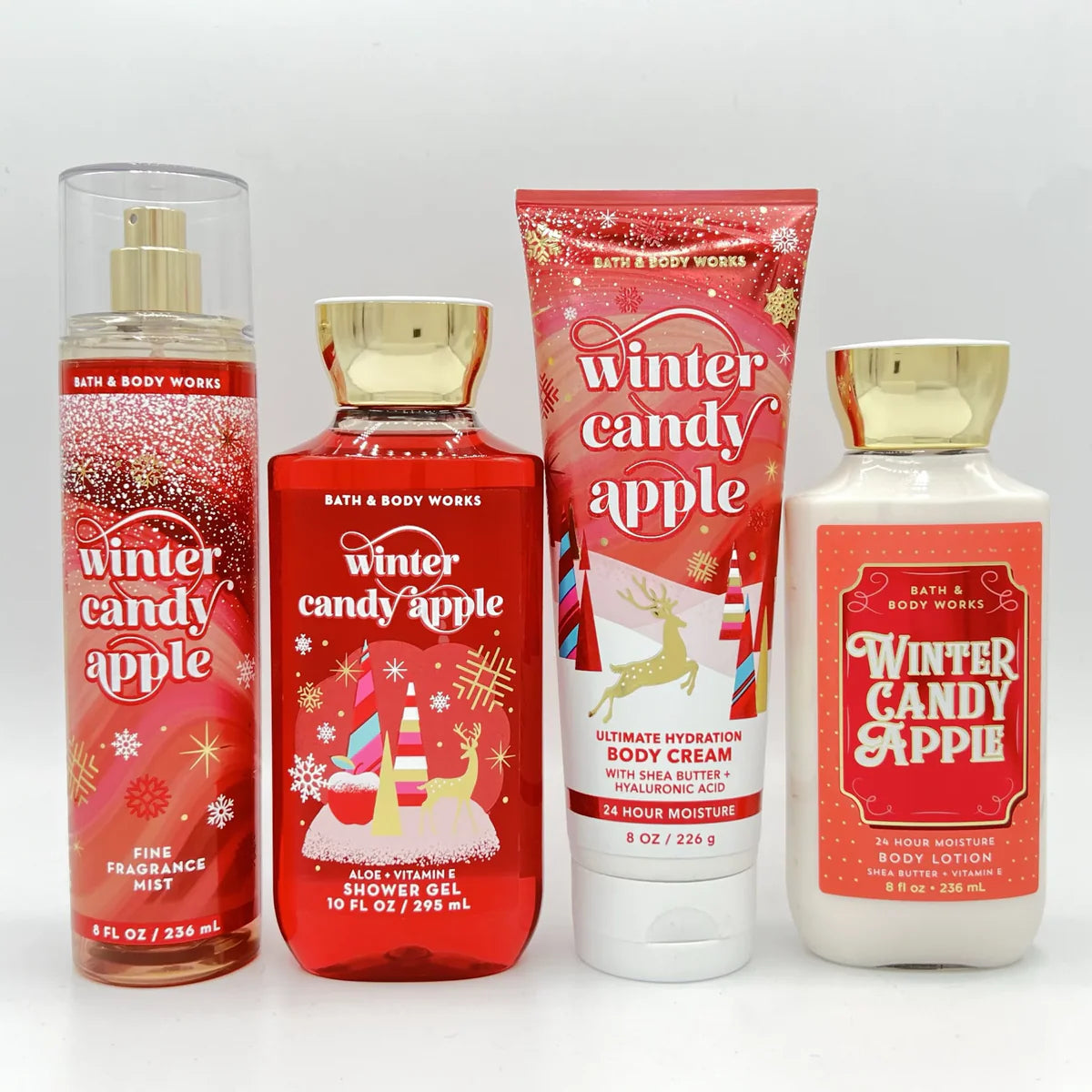 Bath & Body Works Shower Gel - Winter Candy Apple -295ml - Khayest