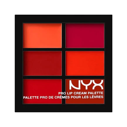 NYX Pro Lip Cream Palette The Red - Khayest
